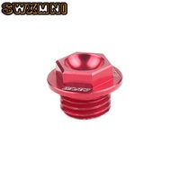 High quality CNC Engine Oil Filter Cup Plug Cover Screw For Honda CBR 600 250R CBR 600 900 1000 RR C