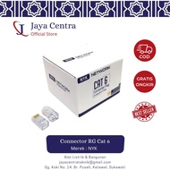 NYK - Connector RJ-45 Connector/ RJ45/ RJ 45 CAT 6/ CAT6 Retail/