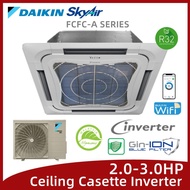 WIFI DAIKIN R32 Inverter 2HP - 3HP Air Conditioner FCFC50AV1MF FCFC-A Ceiling Cassette Inverter FCFC50A FCFC60A FCFC71A