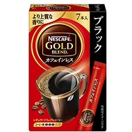 [Direct from Japan] Nescafe Gold Blend Decaffeinated Sticks Black 7 sticks x 6 boxes