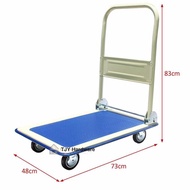 Foldable Platform Hand Truck Bull Trolley 150kg | Troli Kereta Tolak angkat barang berat boleh lipat