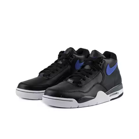 Nike Flight Legacy AJ4 Leather Trendy, Cushioned, Slip-Resistant Mid-Top Retro Basketball Shoes for 