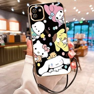 HP Casing For Samsung Galaxy A03 A03s A03 Core Case Cartoon Animal Pattern Casing HP Casing Layered 