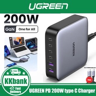 UGREEN PD 200W type C Charger High-speed USB Desktop Charger Laptop Power adapter Laptop charger