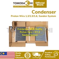 TOMODACHI Car Aircond Condenser Aircond Proton Wira 1.3/1.5/1.6 Sanden SD System Tangki Aircond Kere