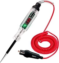 Automotive Test Light Digital LED Circuit Tester, DC 2.6V-32V Auto Electric Tester Light Tool with V