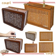 COUPLGM Piggy Bank, Wooden Handmade Money Box, Home Use with Saving Money Goals Counter Reusable Mon