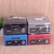 Portable Metal Gold Cabinet  Password Box Small Organizer S Vault Change 668Eagle