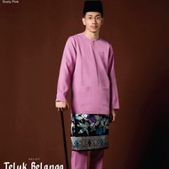 BAJU MELAYU TELUK BELANGA ( DUSTY PINK ) ELRAH