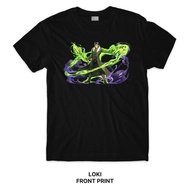 [ 3-4 Days] LOKI T-Shirt Avenger Series White Black Shirt Movie Comic Unisex Singapore Bc20