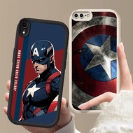 Shockproof Casing for iphone XR X XS 6 7 8 Max Plus FF-9 Captain America Marvel