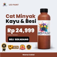 cat kayu 1 kg murah Coklat untuk cat kayu jendela dan pintu Mengkilap