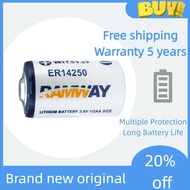 RAMWAY Ruiyi ER14250 battery for Delta PLC servo encoder, lithium battery 1/2AA probe cable harness 