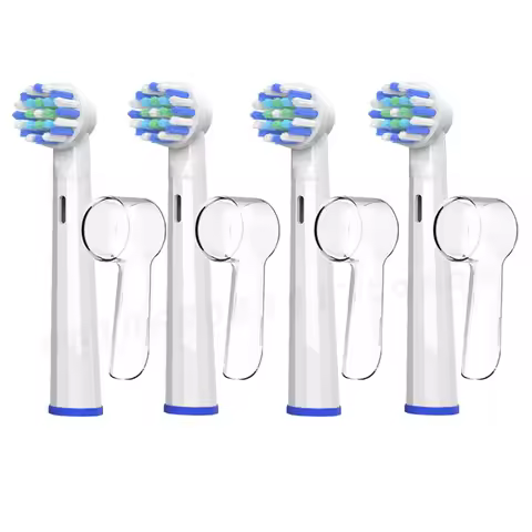 For Oral-B EB50/EB20/EB17/3757/3709/3710/3766/4510/D100/P2000/P4000 Replaceable Toothbrush Head DuPo
