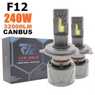 F12 220W 32000LM H7 LED Headlight Bulb H4 H7 H11 9005 9006 HB3 HB4 Double Copper H11 H7 Car LED ligh