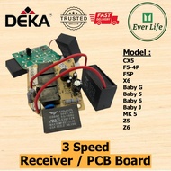 Deka 3 & 4 Speed Receiver / PCB Board / Mother Board