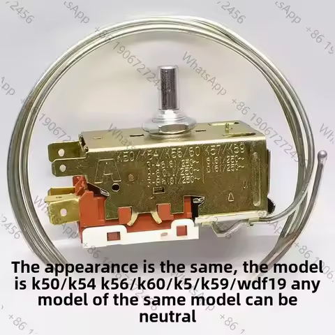 K59E Refrigerator Thermostat Switch WDF19-KK50 K59 Freezer Thermostat