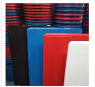 Foldable Square Table / Meja lipat 3 x 3/Meja lipat 2x3 / 3 x 3 Round Table