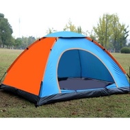 TENDA Blue Camping Tent Capacity 1-3 People Outdoor & Indoor Tent Mountain Tent Camping Tent 4-5 Per