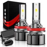 HH-LUYOO 2 Pcs 20000LM H4 LED Super Bright Car Headlight Bulbs IP68 Waterproof H7 H11 9005 9006 6000