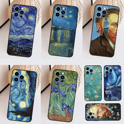 Van Gogh Starry Night For OnePlus 10R 12R 13R 10T 8T 11 12 13 Case For OnePlus Nord 5 CE 2 3 4 Lite