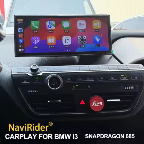 For BMW i3 2019 12.3" Android Qled Screen Carplay Car Stereo Video Player GPS Navigation DSP Multime