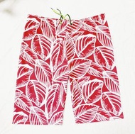 全城熱賣 - 寬鬆透氣五分游泳褲沙灘褲（6111紅色)【 下單後聯絡客服確認發貨尺碼】