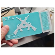 Game Card cosplay prop Delta Force Logistics Spool Decoration
