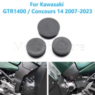 Motorcycle Accessories Frame Hole Cover Caps Plug Frame For Kawasaki GTR 1400 GTR1400 Concours 14 20