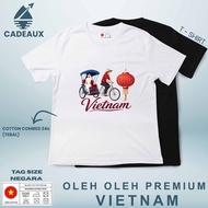 VIETNAM HOI SOUVENIR T-Shirt AN T-Shirt Cotton Combed 24s SOUVENIR PREMIUM GIFT