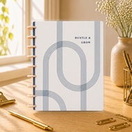 Classic Notebook - Hustle & Grow (Dotted Line)