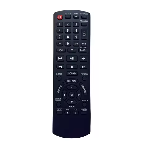 New remote control fit for Panasonic Audio System SA-PM500 SA-PM200 SC-PM200 SC-PM500DB SA-PM200EB-S