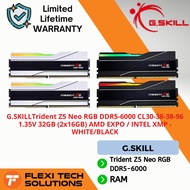 FLEXI TECH G.SKILLTrident Z5 Neo RGB DDR5-6000 CL30-38-38-96 1.35V 32GB (2x16GB) AMD EXPO / INTEL XM