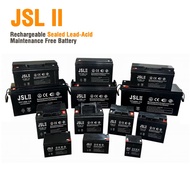 ♞,♘,♙JSL II Brand 12V 100AH Rechargeable Sealed Lead-Acid Battery For Solar SET UP COD