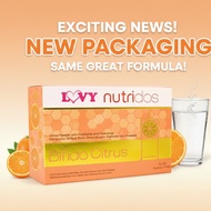 NUTRIDOS Bifido Plus (30 sachet) Probiotik + Prebiotik • Perisa Citrus