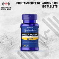 Puritan's Pride Melatonin 3mg 120 Tabs Vitamin Sleep Support Sleep Medicine