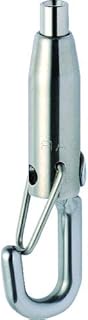 TRUSCO TSF-20RP Wire Hanging Part, Hook with Carabiner to Prevent Fall Off, 0.06-0.08 inches (1.5-2.