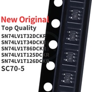 5pcs SN74LV1T32DCKR SN74LV1T34DCKR SN74LV1T86DCKR SN74LV1T125DCKR SN74LV1T126DCKR SC70-5 WEG WJ WH W