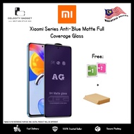 Xiao Mi 12TPro/12T/12Lite/11TPro/11T/11Lite/10TPro/10T/9TPro/9T/9SE/9/8Lite/8 Anti-Blue Ray Matte Fu