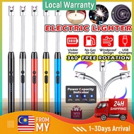 Electric Arc Lighter Candle Lighter Windproof Lighter USB Rechargeable 360° Stove Ignition Gun for H