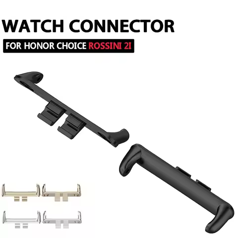2pcs Metal Connector for Huawei Honor Choice ROSSINI 2i Smart Watch 20MM Connectors Adapter Strap Br