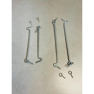 Silver Wind Rights / Window Stoppers / Window Stopper Hooks Wind Right Window Stoppers / 8 & 6 Windo