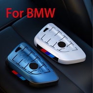 Plating Remote Controller Key Bag Holder fit bmw blade KeyChain Car key Cover Case for BMW X1 X5 X6 