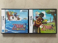 日版 NDS NINTENDO THE LEGEND OF ZELDA PHANTOM HOURGLASS SPIRIT TRACKS 薩爾達傳說 夢幻砂時計 大地之汽笛  塞爾達傳說 夢幻沙漏 靈魂