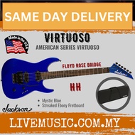Jackson American Series Virtuoso Electric Guitar, Streaked Ebony FB