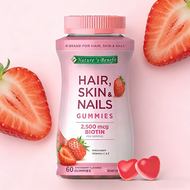 Daynee Hair Skin Nails Biotin Gummies  for Fixed hair Nail Care Brighten Skin Increase Collagen Prot