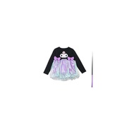 HYS Coulomi Autumn childrens dresses girls baby girls suits Kuromi long-sleeved dress + yoga pants t