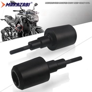 แถบเลื่อนกรอบป้องกันล้มสำหรับรถจักรยานยนต์ยามาฮ่า MT-09 MT-03 R25 FZ1 FZ6 FZ8 MT09 SRX 400การ์ดแฟริ่