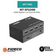 MT-VIKI MT-SP104M HDMI Splitter 1 in 4 out 4K 30Hz