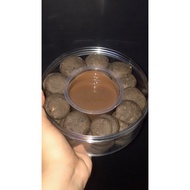 Blackout cookies dip
